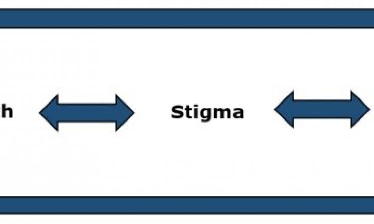 For people with SUDs, stigma disproportionately influences health outcomes and mental well-being.  Illustration: Canada.ca
