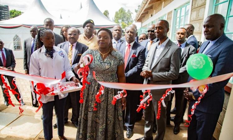 The Spouse of the Deputy President, Pastor Dorcas Rigathi, officially opens the Ihururu Treatment and Rehabilitation Hospital